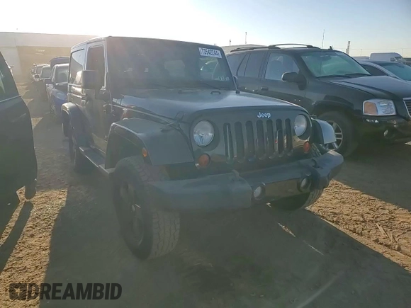 2011 Jeep Wrangler Sahara with VIN 1J4GA5D16BL567739, listed as a Copart auction lot 73542244 with 282,392 mi miles and Non Repairable. Bid and sale history available at DreamBid. Image 12.