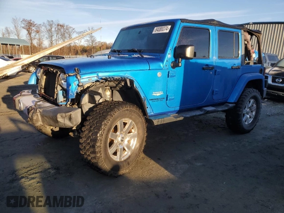 2015 Jeep Wrangler Unlimited Sahara с VIN 1C4BJWEG5FL586751, выставлен на аукционе Copart как лот 84089374 с пробегом 118 184 миль миль и Списание • Salvage title. История ставок и продаж доступна на DreamBid. Изображение 1.