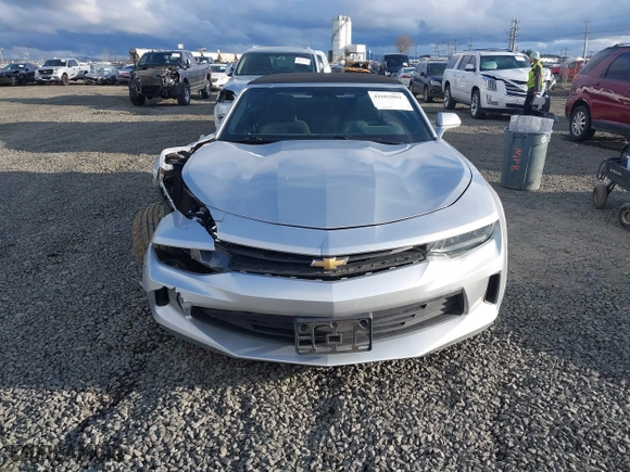 2018 Chevrolet Camaro 1LT with VIN 1G1FB3DX6J0126838, listed as a IAAI auction lot 41682004 with 65,957 mi miles. Bid and sale history available at carsss.com. Image 12.