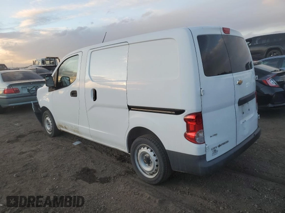 2018 Chevrolet City Express Cargo LS with VIN 3N63M0YN3JK691744, listed as a Copart auction lot 86995474 with 96,329 mi miles and Salvage Title. Bid and sale history available at DreamBid. Image 2.