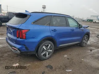 2022 Kia Sorento S with VIN 5XYRL4LC4NG104861, listed as a Copart auction lot 54663455 with 82,489 mi miles and Salvage title. Bid and sale history available at DreamBid. Image 3.