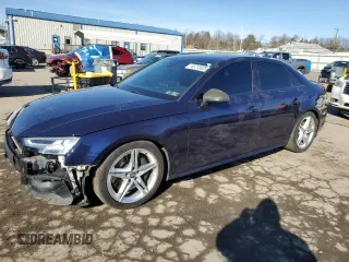 2018 Audi S4 Premium Plus with VIN WAUB4AF44JA233479, listed as a Copart auction lot 45713025 with 59,364 mi miles and Salvage Title. Bid and sale history available at carsss.com. Image 1.