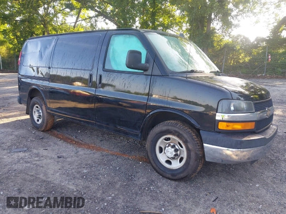 2016 Chevrolet Express Cargo with VIN 1GCWGAFF5G1156045, listed as a IAAI auction lot 42547185 with 166,535 mi miles and . Bid and sale history available at DreamBid. Image 1.