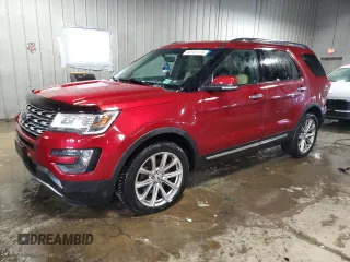 2016 Ford Explorer Limited z VIN 1FM5K8F81GGA47790, wystawiony jako Copart lot #45131115 z przebiegiem 127 486 mil mil oraz Czysty tytuł • Clean title. Historia ofert i sprzedaży dostępna na DreamBid. Obrazek 1.