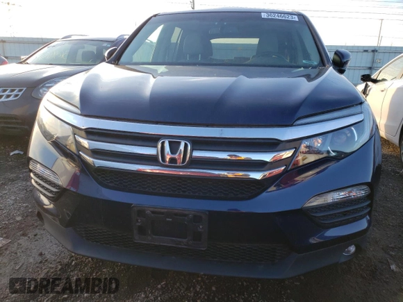 2016 Honda Pilot EX-L with VIN 5FNYF6H58GB045123, listed as a Copart auction lot 36246623 with Not Provided miles and Salvage Title. Bid and sale history available at carsss.com. Image 5.