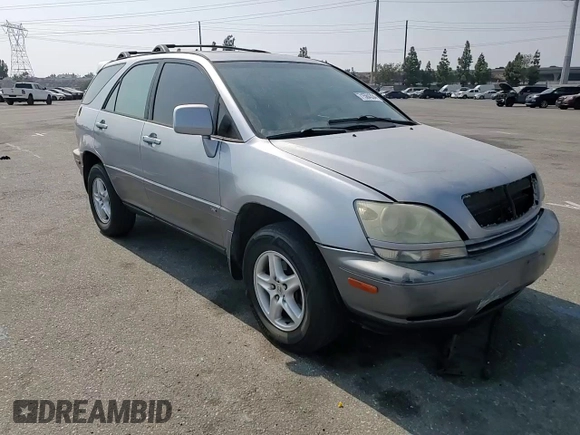 2001 Lexus RX 300 with VIN JTJGF10U110106266, listed as a Copart auction lot 71584334 with 245,561 mi miles and Salvage Title. Bid and sale history available at carsss.com. Image 11.