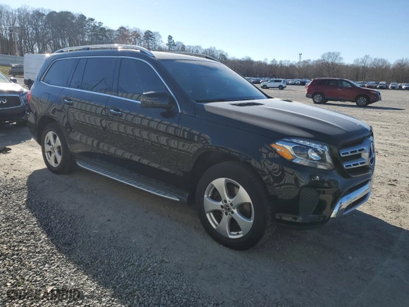 2017 Mercedes-Benz GLS with VIN 4JGDF6EE7HA974339, listed as a Copart auction lot 45651465 with 71,335 mi miles and Clean Title. Bid and sale history available at carsss.com. Image 4.
