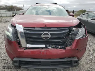 2023 Nissan Pathfinder SV with VIN 5N1DR3BA9PC231305, listed as a Copart auction lot 85828004 with 49,228 mi miles and Salvage Title. Bid and sale history available at carsss.com. Image 5.
