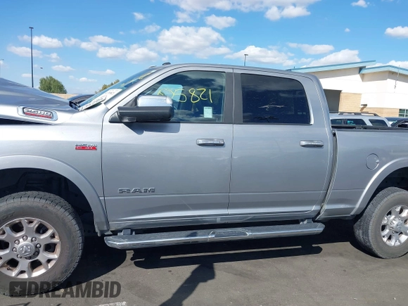 2022 Ram 2500 Laramie with VIN 3C6UR5FJ8NG386875, listed as a IAAI auction lot 41705821 with 44,167 mi miles. Bid and sale history available at carsss.com. Image 14.