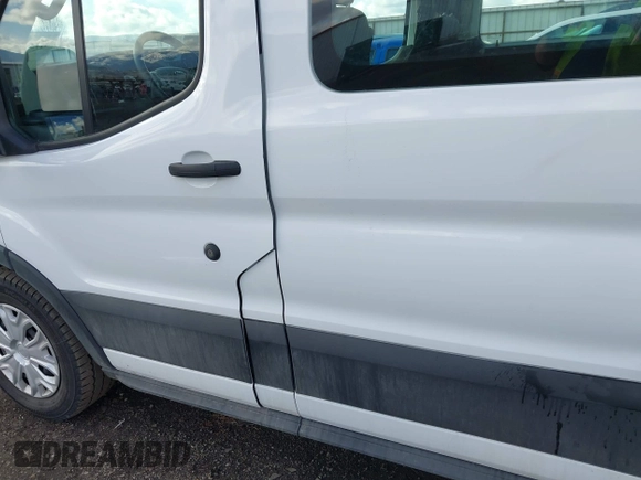 2023 Ford Transit Passenger XL with VIN 1FBAX2C82PKB28840, listed as a IAAI auction lot 41734942 with 20,504 mi miles and . Bid and sale history available at DreamBid. Image 14.