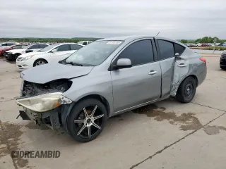 2012 Nissan Versa SL with VIN 3N1CN7AP6CL933091, listed as a Copart auction lot 51705795 with 136,418 mi miles and Salvage Title. Bid and sale history available at carsss.com. Image 1.