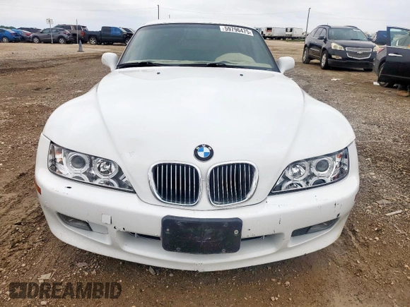 1997 BMW 3 Series Z3 1.9 z VIN 4USCH7324VLB79724, wystawiony jako Copart lot #59796475 z przebiegiem 141 737 mil mil oraz Szkoda całkowita • Salvage title. Historia ofert i sprzedaży dostępna na DreamBid. Obrazek 5.