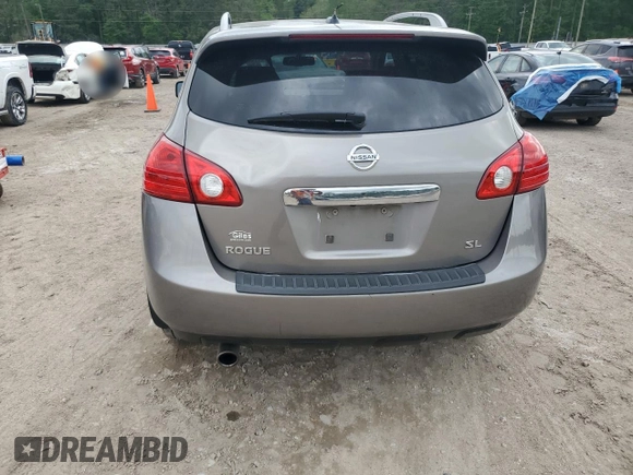 2013 Nissan Rogue SL with VIN JN8AS5MT8DW524410, listed as a Copart auction lot 51700245 with 167,026 mi miles and Salvage Title. Bid and sale history available at DreamBid. Image 6.