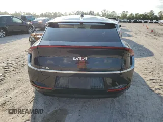 2022 Kia EV6 Wind with VIN KNDC3DLC5N5072954, listed as a Copart auction lot 79964454 with 15,577 mi miles and Salvage Title. Bid and sale history available at carsss.com. Image 6.