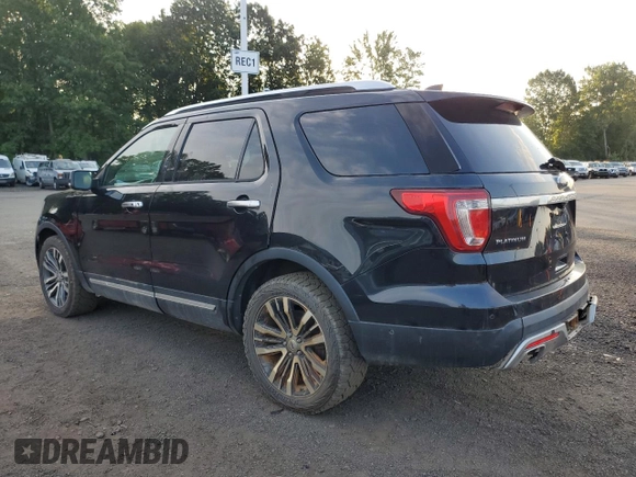 2016 Ford Explorer Platinum z VIN 1FM5K8HT4GGD33408, wystawiony jako Copart lot #65019395 z przebiegiem 193 756 mil mil oraz Czysty tytuł • Clean title. Historia ofert i sprzedaży dostępna na DreamBid. Obrazek 2.