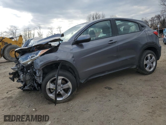 2021 Honda HR-V LX with VIN 3CZRU6H32MM738747, listed as a Copart auction lot 49555795 with 43,316 mi miles and Salvage Title. Bid and sale history available at carsss.com. Image 1.