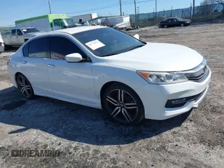 2017 Honda Accord Sedan Sport with VIN 1HGCR2F53HA304903, listed as a IAAI auction lot 41770593 with 1 mi miles. Bid and sale history available at carsss.com. Image 1.