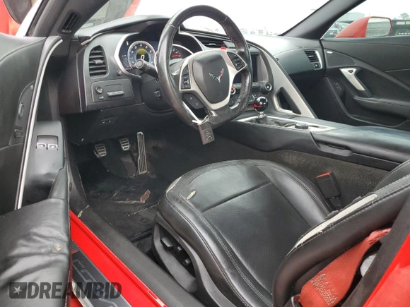 2016 Chevrolet Corvette 2LT with VIN 1G1YC2D7XG5117958, listed as a Copart auction lot 82820914 with 152,043 mi miles and Salvage Title. Bid and sale history available at carsss.com. Image 8.