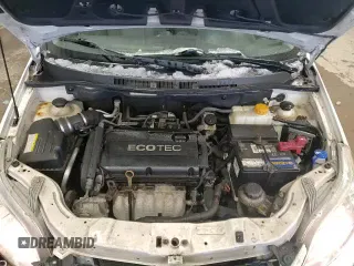 2011 Chevrolet Aveo LS z VIN KL1TD6DE8BB133758, wystawiony jako Copart lot #85970654 z przebiegiem 89 991 mil mil oraz Czysty tytuł • Clean title. Historia ofert i sprzedaży dostępna na DreamBid. Obrazek 13.