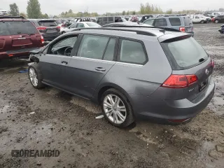 2015 Volkswagen Golf SportWagen TDI SE with VIN 3VWFA7AUXFM506875, listed as a Copart auction lot 73025903 with 120,770 mi miles. Bid and sale history available at carsss.com. Image 2.
