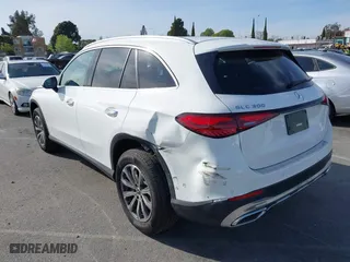 2024 Mercedes-Benz GLC with VIN W1NKM4GB8RF189222, listed as a IAAI auction lot 41773456 with 4,657 mi miles. Bid and sale history available at carsss.com. Image 3.