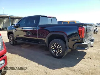 2023 GMC Sierra 1500 AT4 with VIN 1GTUUEE86PZ149679, listed as a Copart auction lot 53154385 with 36,826 mi miles and Salvage title. Bid and sale history available at DreamBid. Image 2.