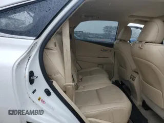 2013 Lexus RX 350 with VIN JTJZK1BA2D2008332, listed as a Copart auction lot 48825575 with 117,321 mi miles and Salvage Title. Bid and sale history available at DreamBid. Image 11.