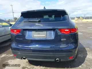 2018 Jaguar F-PACE 25t Premium with VIN SADCJ2FX9JA274582, listed as a IAAI auction lot 41809189 with 54,087 mi miles. Bid and sale history available at carsss.com. Image 16.