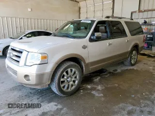 2014 Ford Expedition Max XLT с VIN 1FMJK1H51EEF18452, выставлен на аукционе Copart как лот 63928415 с пробегом Не указан миль и Списание • Salvage title. История ставок и продаж доступна на DreamBid. Изображение 1.