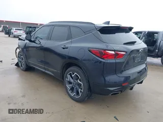 2020 Chevrolet Blazer RS with VIN 3GNKBERS5LS546592, listed as a IAAI auction lot 41365422 with 99,943 mi miles and . Bid and sale history available at DreamBid. Image 3.