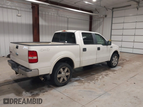 2008 Ford F-150 XLT with VIN 1FTPW14518KB96099, listed as a IAAI auction lot 41312992 with 192,141 mi miles. Bid and sale history available at carsss.com. Image 4.