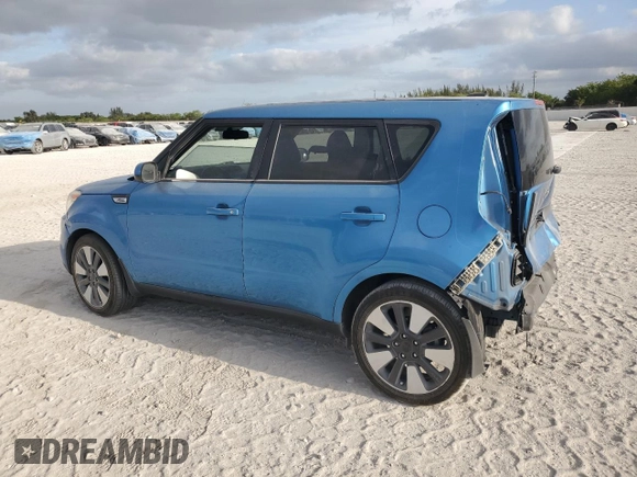 2016 Kia Soul + z VIN KNDJP3A56G7299698, wystawiony jako Copart lot #53424645 z przebiegiem 123 783 mil mil oraz Nie do naprawy • Non repairable. Historia ofert i sprzedaży dostępna na DreamBid. Obrazek 2.