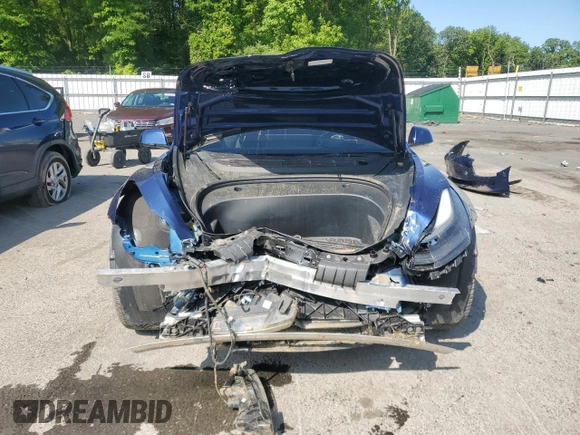 2023 Tesla Model 3 with VIN 5YJ3E1EA3PF436083, listed as a Copart auction lot 58864425 with 41,831 mi miles and Salvage title. Bid and sale history available at DreamBid. Image 5.