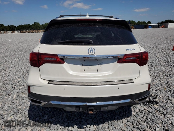 2017 Acura MDX Technology z VIN 5FRYD3H50HB001671, wystawiony jako Copart lot #52987475 z przebiegiem Nie podano mil oraz Szkoda całkowita • Salvage title. Historia ofert i sprzedaży dostępna na DreamBid. Obrazek 6.