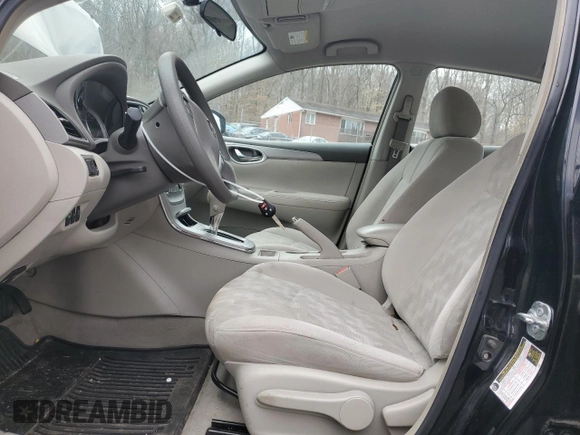 2013 Nissan Sentra FE+ S with VIN 3N1AB7AP6DL691226, listed as a Copart auction lot 46814625 with 73,650 mi miles and Salvage Title. Bid and sale history available at DreamBid. Image 7.