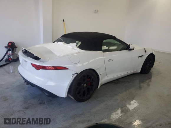 2014 Jaguar F-Type V6 with VIN SAJWA6E76E8K02867, listed as a Copart auction lot 41671135 with 87,325 mi miles and Clean Title. Bid and sale history available at DreamBid. Image 3.