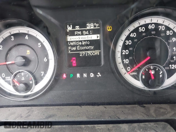 2014 Ram 1500 Express with VIN 1C6RR7KT0ES215751, listed as a IAAI auction lot 41660547 with 271,700 mi miles. Bid and sale history available at carsss.com. Image 15.