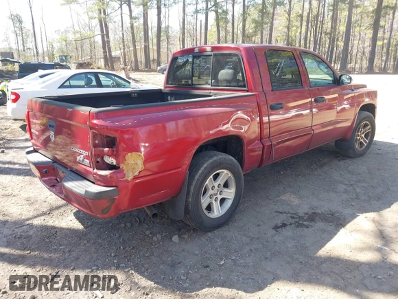 2011 Ram Dakota Bighorn/Lonestar with VIN 1D7RE3GK5BS623127, listed as a IAAI auction lot 41779592 with 120,150 mi miles. Bid and sale history available at carsss.com. Image 4.
