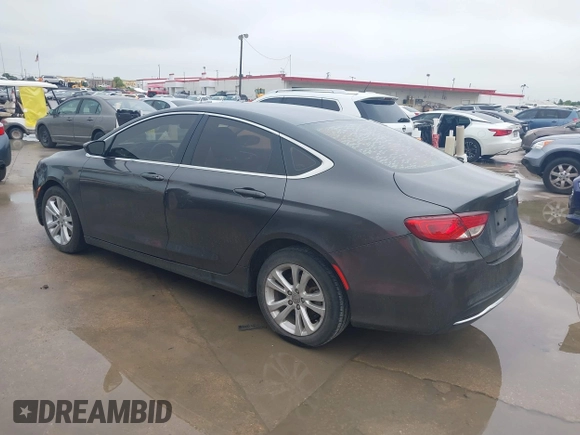 2016 Chrysler 200 Limited with VIN 1C3CCCAB9GN166461, listed as a IAAI auction lot 41967276 with 179,811 mi miles. Bid and sale history available at carsss.com. Image 3.