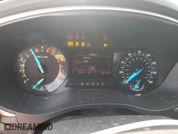 2016 Ford Fusion SE с VIN 3FA6P0H77GR117615, выставлен на аукционе Copart как лот 57484285 с пробегом 188 133 миль миль и Чистый • Clean title. История ставок и продаж доступна на DreamBid. Изображение 9.