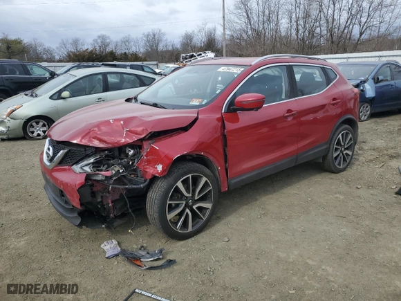 2017 Nissan Rogue Sport SL with VIN JN1BJ1CRXHW128795, listed as a Copart auction lot 47947215 with 152,429 mi miles and Salvage Title. Bid and sale history available at carsss.com. Image 1.