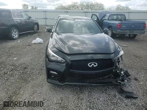 2017 Infiniti Q50 Sport z VIN JN1EV7AP9HM736244, wystawiony jako Copart lot #53419965 z przebiegiem 81 629 mil mil oraz Szkoda całkowita • Salvage title. Historia ofert i sprzedaży dostępna na DreamBid. Obrazek 13.