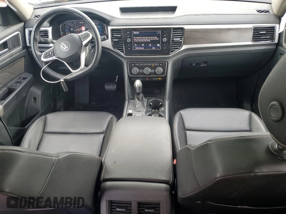 2023 Volkswagen Atlas SE with VIN 1V2KR2CA2PC524739, listed as a Copart auction lot 56976715 with 58,736 mi miles and Salvage title. Bid and sale history available at DreamBid. Image 8.