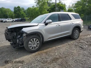 2025 Hyundai Palisade SEL with VIN KM8R2DGE9SU892508, listed as a Copart auction lot 62097505 with 1,244 mi miles and Salvage title. Bid and sale history available at DreamBid. Image 1.