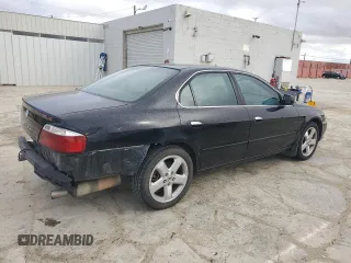 2003 Acura TL Type S with VIN 19UUA56803A053287, listed as a Copart auction lot 48363235 with 300,735 mi miles and Salvage Title. Bid and sale history available at carsss.com. Image 3.