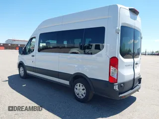 2024 Ford Transit Passenger XL with VIN 1FBAX2X88RKA16346, listed as a IAAI auction lot 42478903 with 21,423 mi miles and . Bid and sale history available at DreamBid. Image 3.
