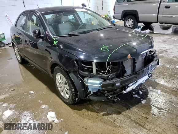 2010 Kia Forte EX with VIN KNAFU4A2XA5053828, listed as a Copart auction lot 45892545 with 78,365 mi miles and Salvage Title. Bid and sale history available at carsss.com. Image 11.