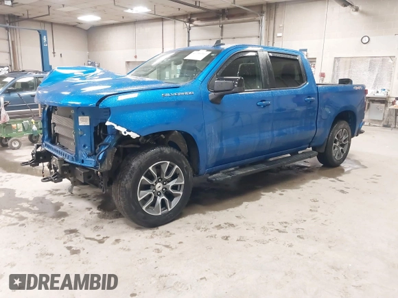 2023 Chevrolet Silverado 1500 RST with VIN 1GCUDEED7PZ110340, listed as a IAAI auction lot 41716312 with 24,197 mi miles. Bid and sale history available at carsss.com. Image 17.