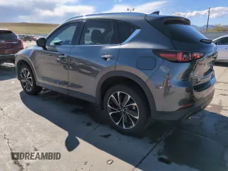 2022 Mazda CX-5 2.5 S Premium Package with VIN JM3KFBDM8N0607732, listed as a Copart auction lot 50915055 with 42,750 mi miles and Salvage Title. Bid and sale history available at carsss.com. Image 2.