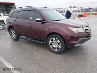 2009 Acura MDX Tech Pkg with VIN 2HNYD28649H532527, listed as a IAAI auction lot 41185878 with 1 mi miles. Bid and sale history available at carsss.com. Image 1.